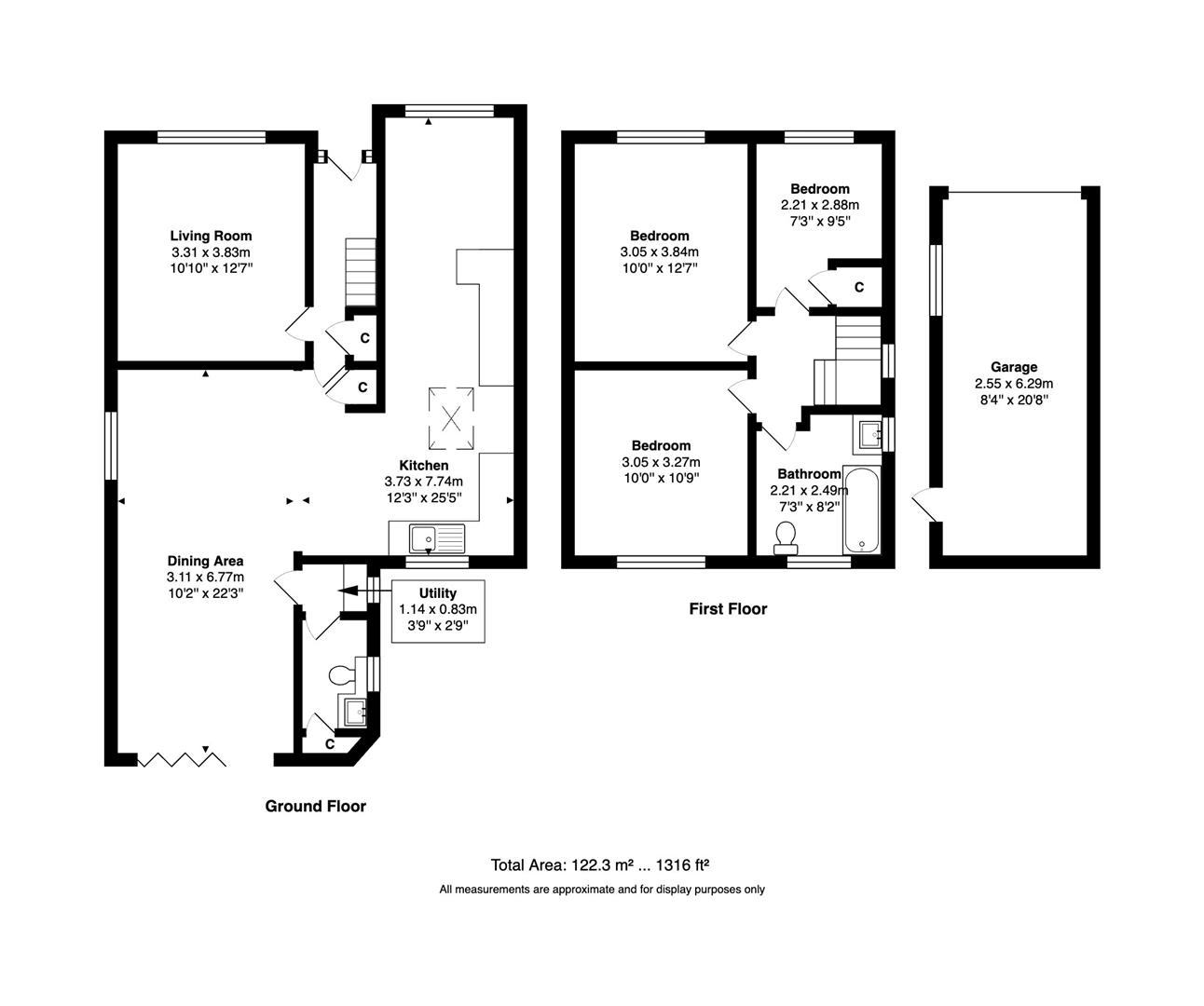 43, Plantation Avenue, Leeds floorplan