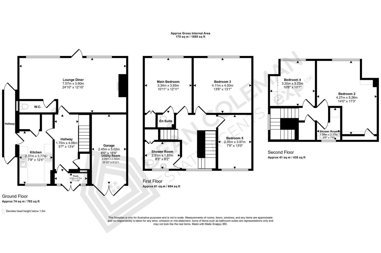 26, Wychall Park Grove, Birmingham floorplan