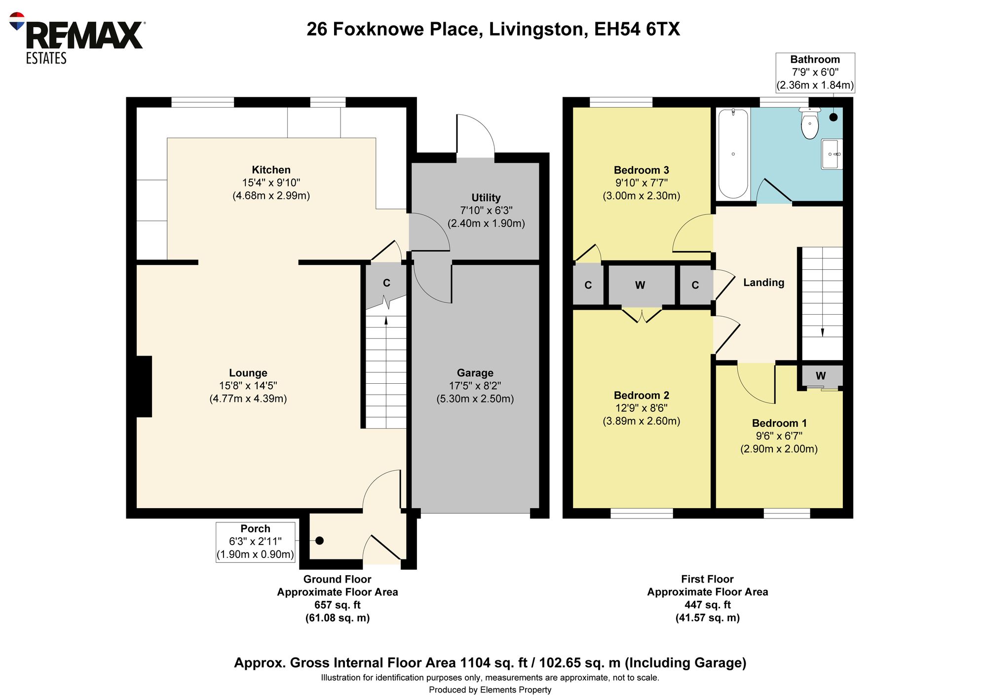 26 Foxknowe Place, Livingston floorplan