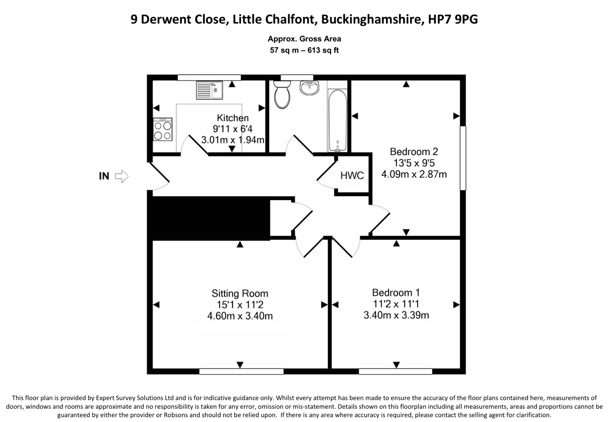 2 Bedrooms Maisonette for sale in Derwent Close, Little Chalfont, Amersham HP7