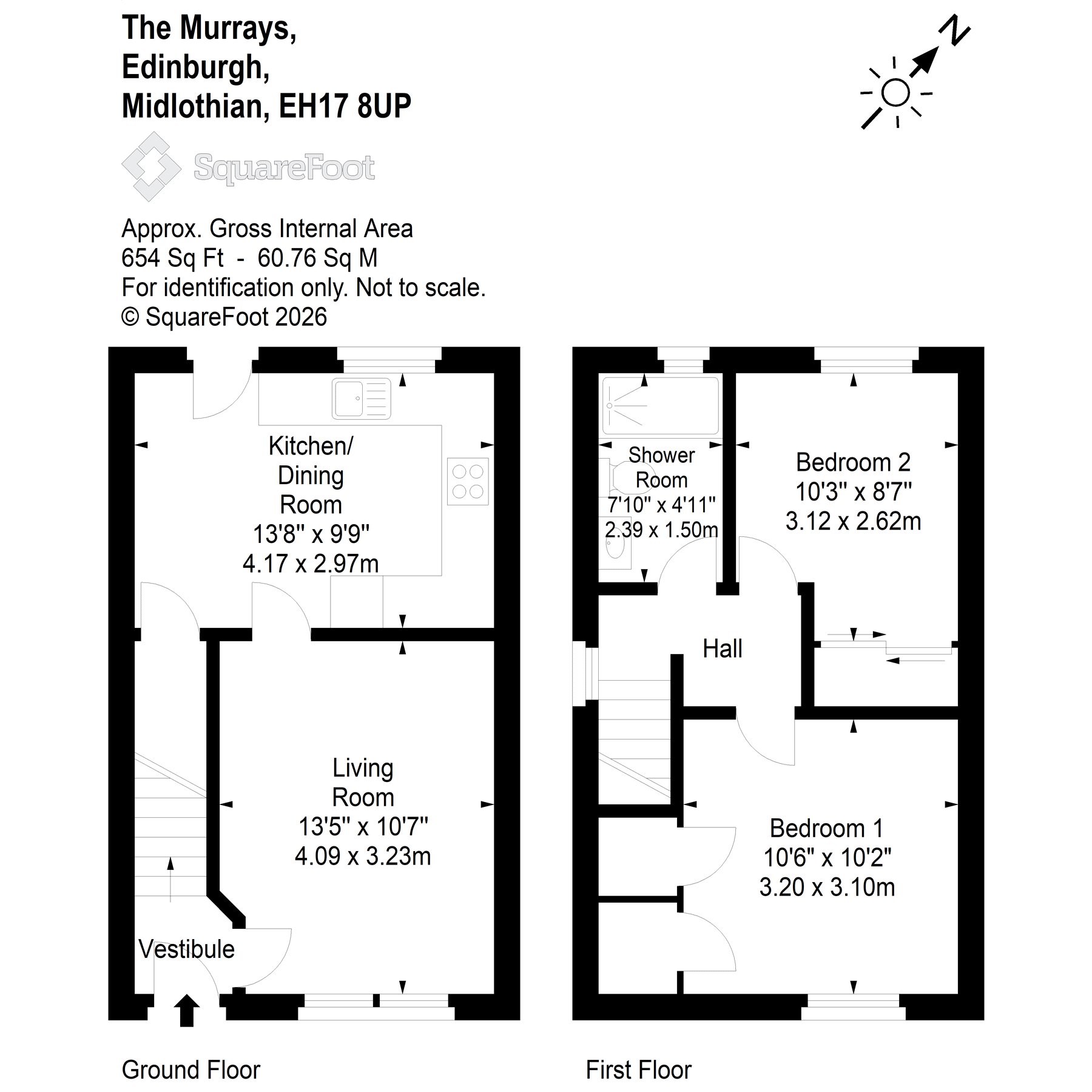 138 The Murrays, Liberton Edinburgh floorplan