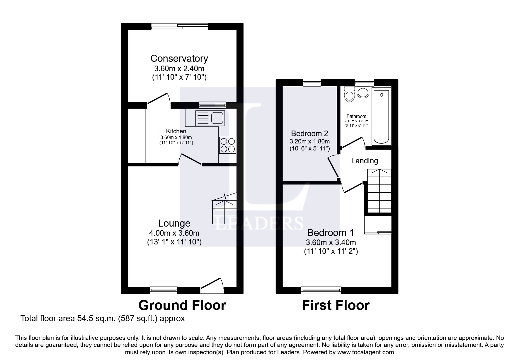 19, Pytchley Close, Bedfordshire floorplan
