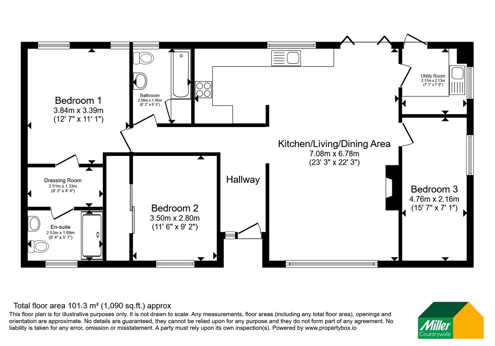 Lilstan,, Townshend, Cornwall floorplan