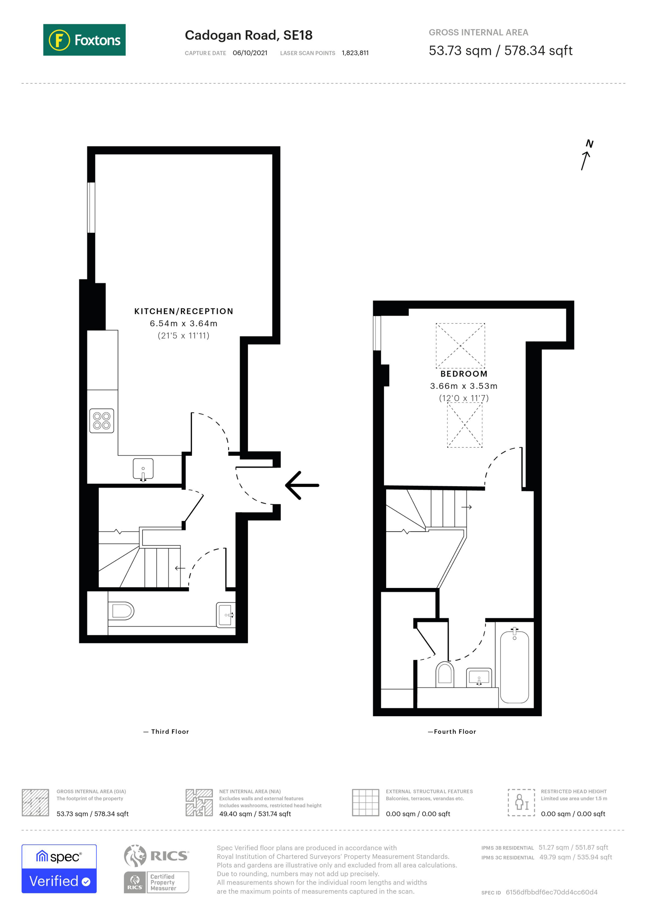 Building 22, Woolwich Riverside floorplan