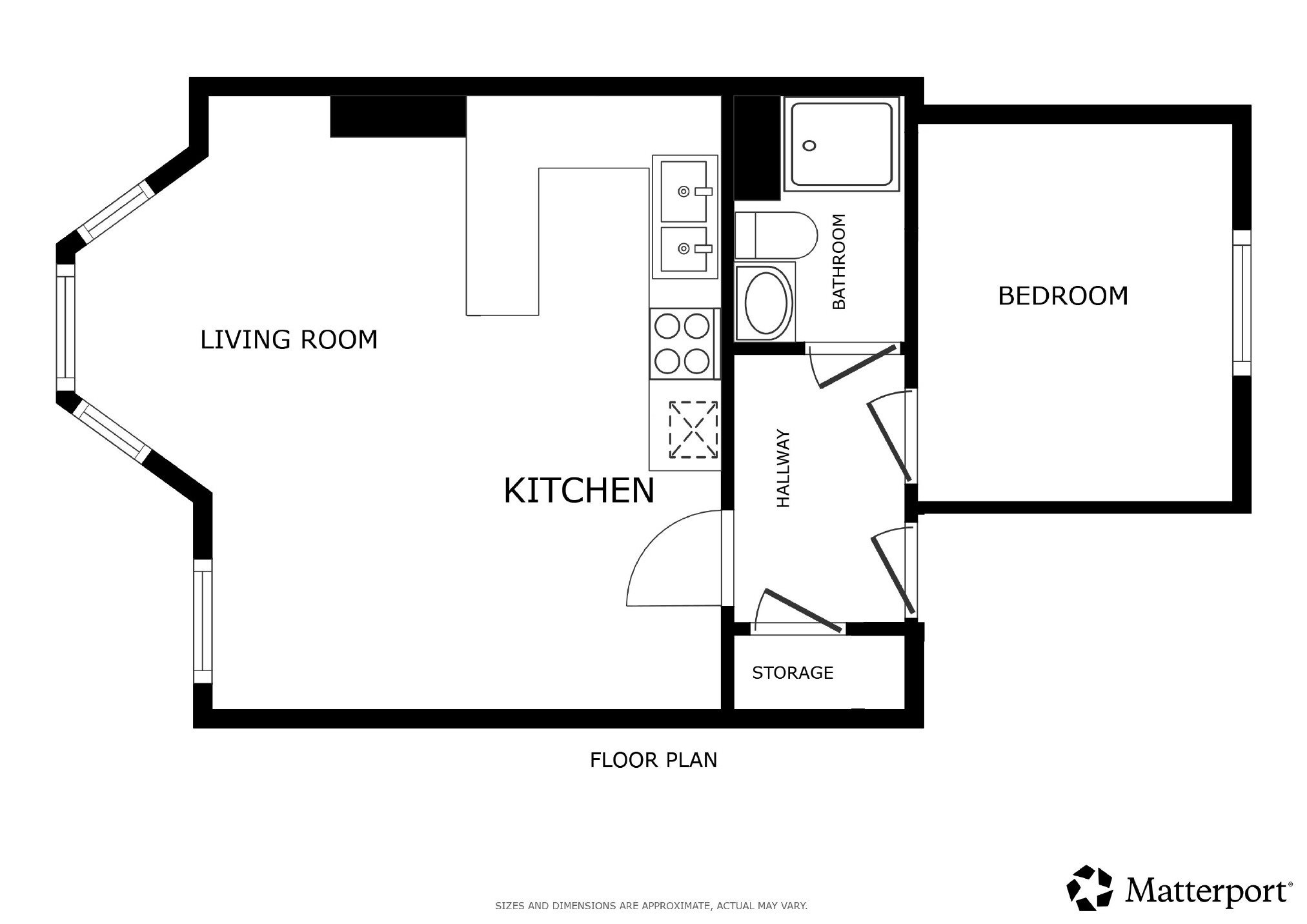 Flat 4, 4 St. Johns Road, Lausanne Terrace, Margate floorplan
