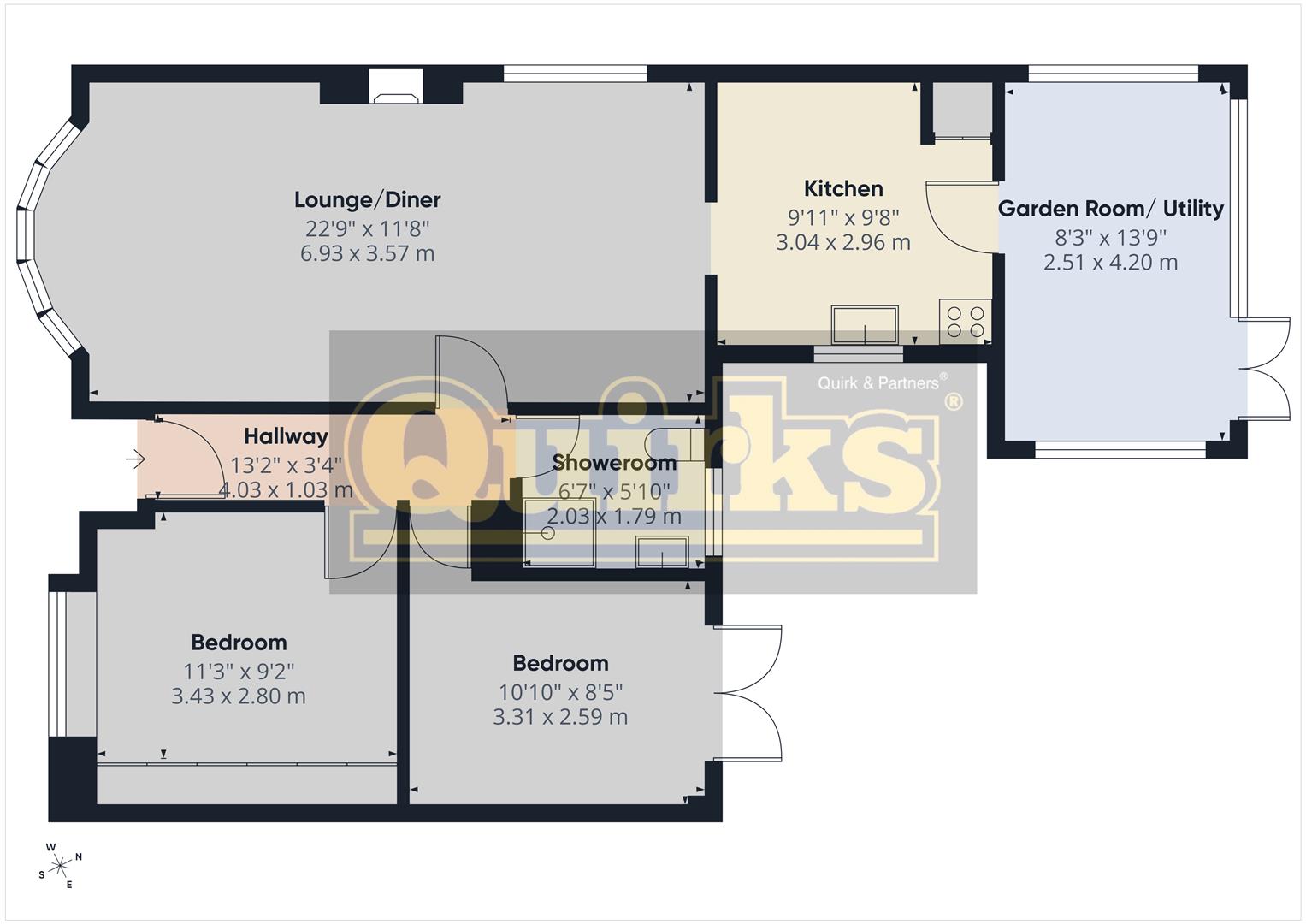 1, Spinney Close, Wickford floorplan