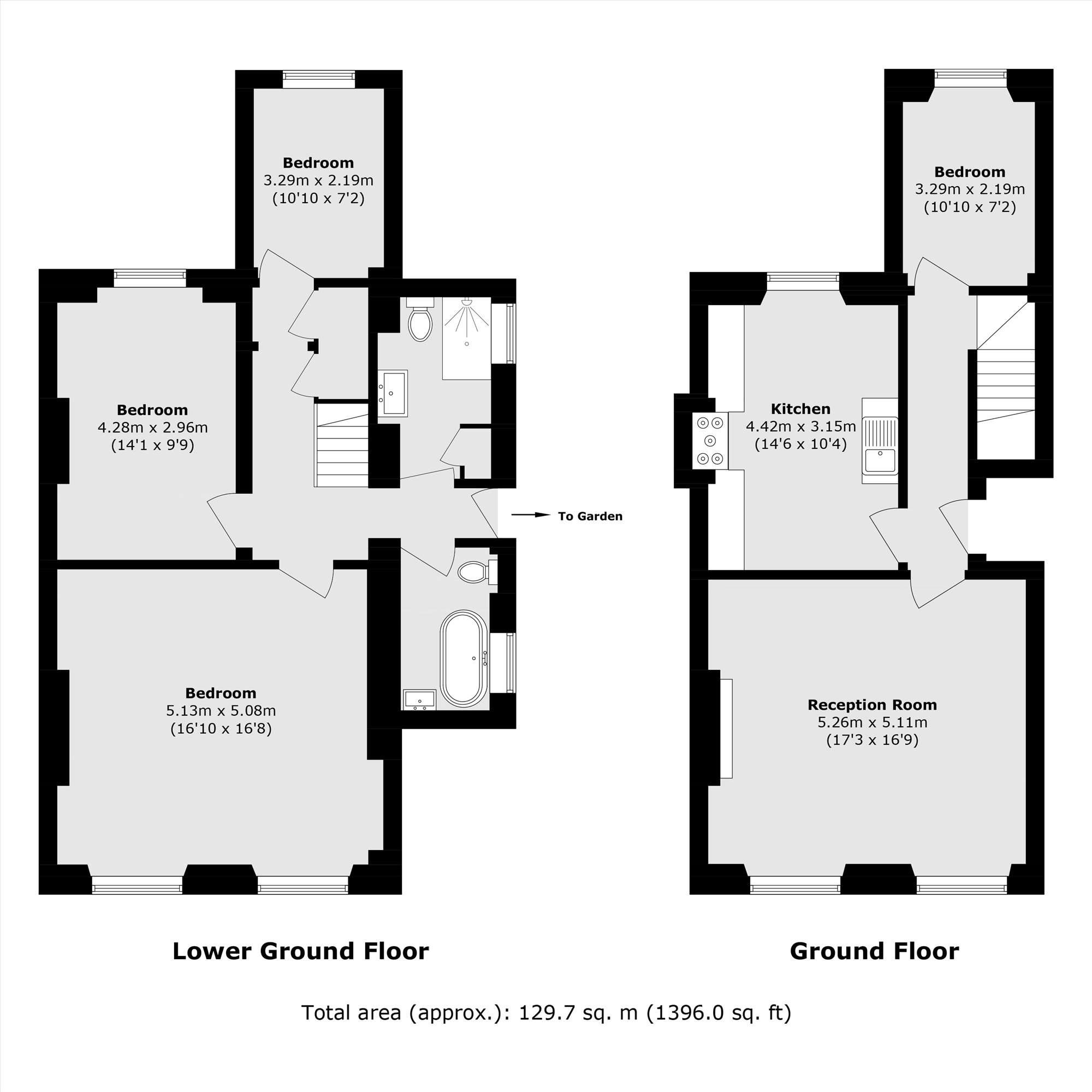53A, Oakley Square, London floorplan