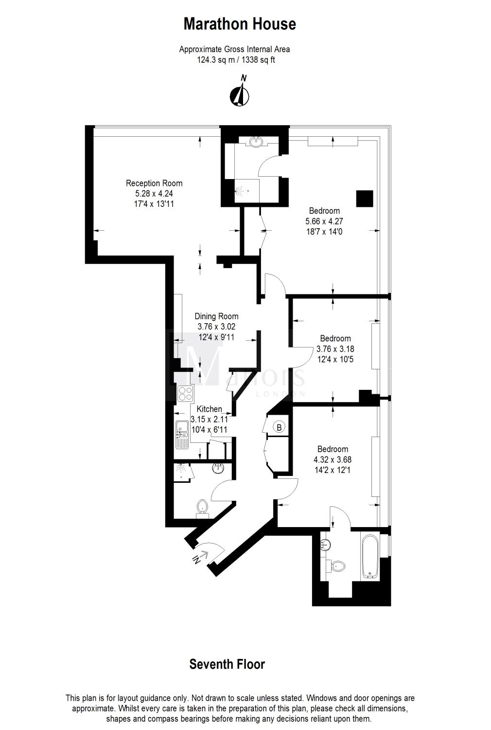 3 Bedrooms Flat to rent in Marylebone Road, London NW1