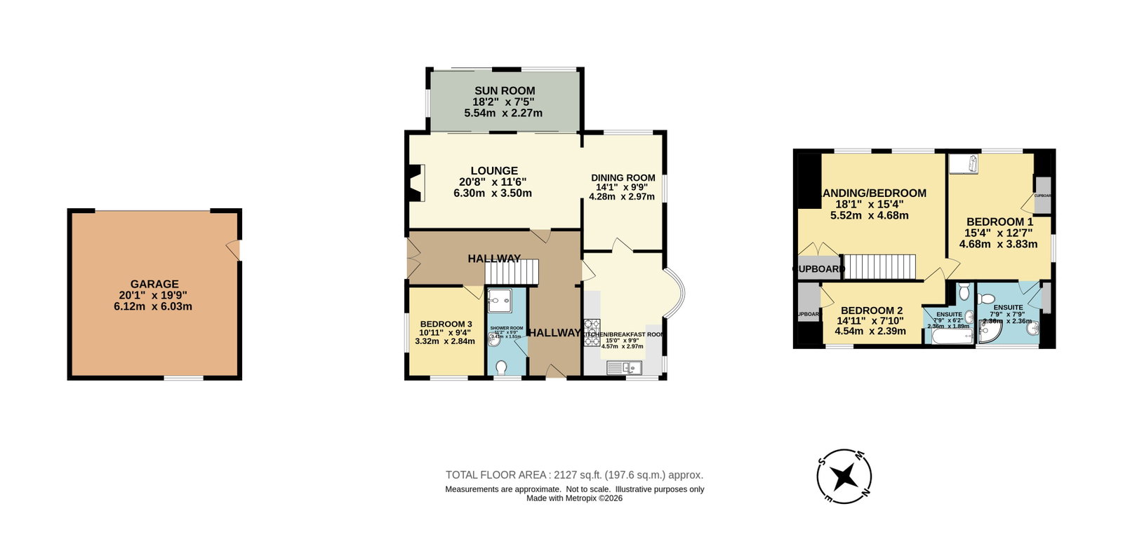 Hillside, West Hill, Plymouth floorplan