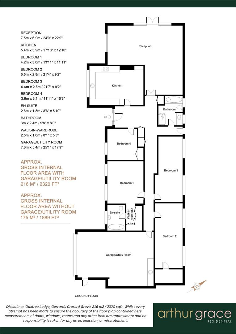 Oaktree Lodge, Dukes Wood Drive, Gerrards Cross floorplan