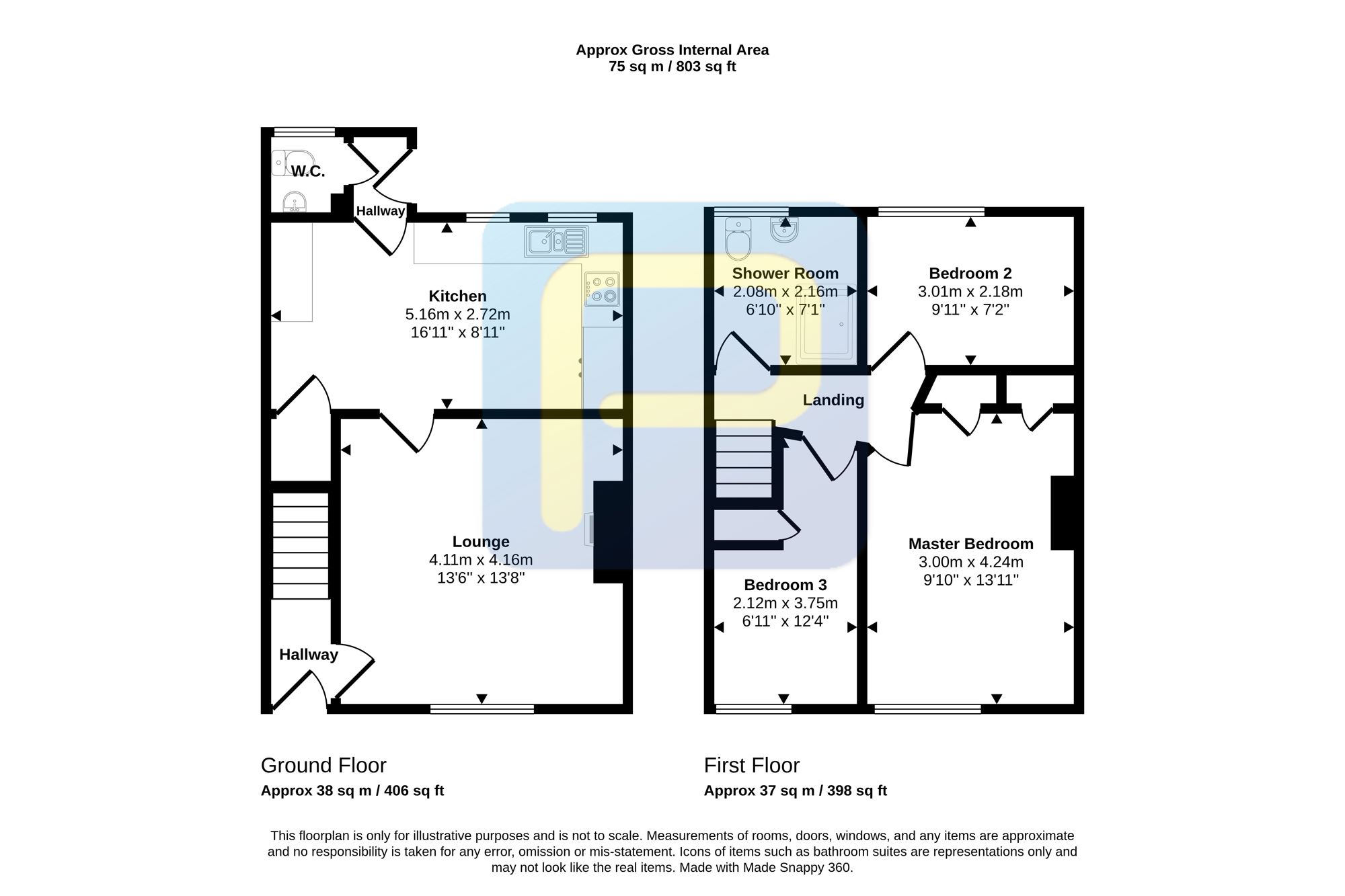 2, Brentwood Avenue, Newbiggin-by-the-Sea floorplan