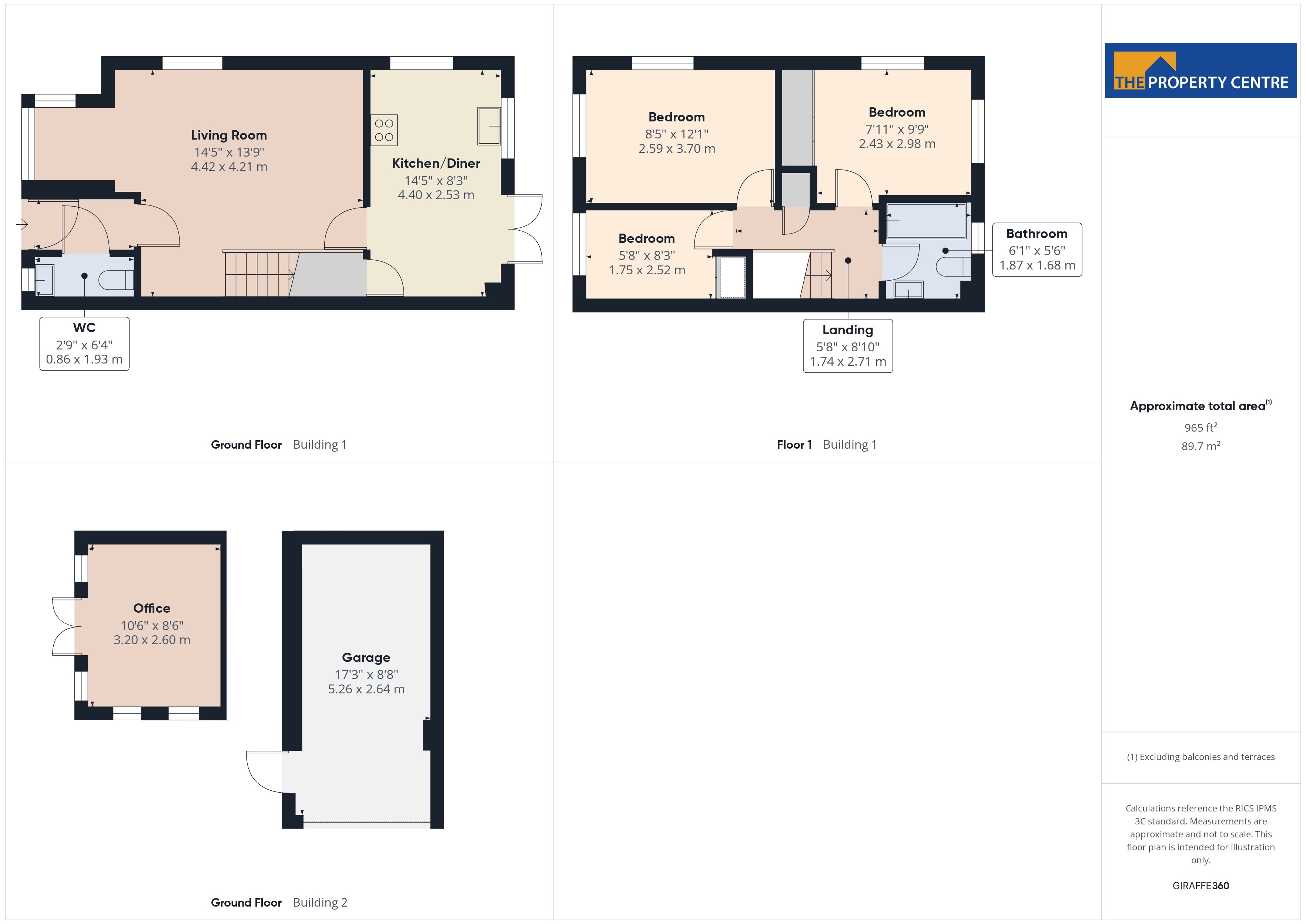 1, Triscombe Way, Gloucestershire floorplan