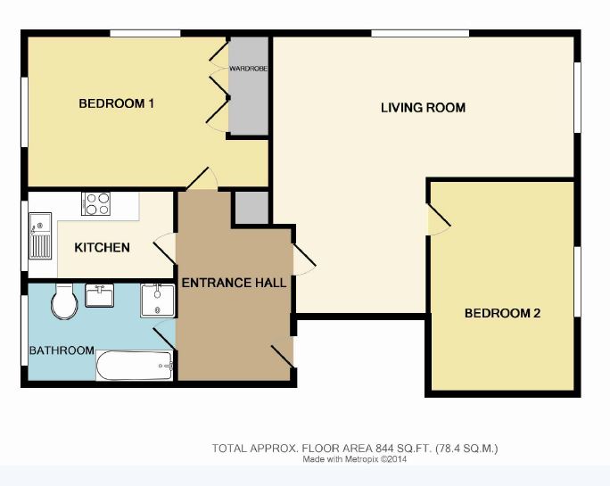 Overton Road, Sutton, Surrey SM2, 2 bedroom flat for sale 61238997
