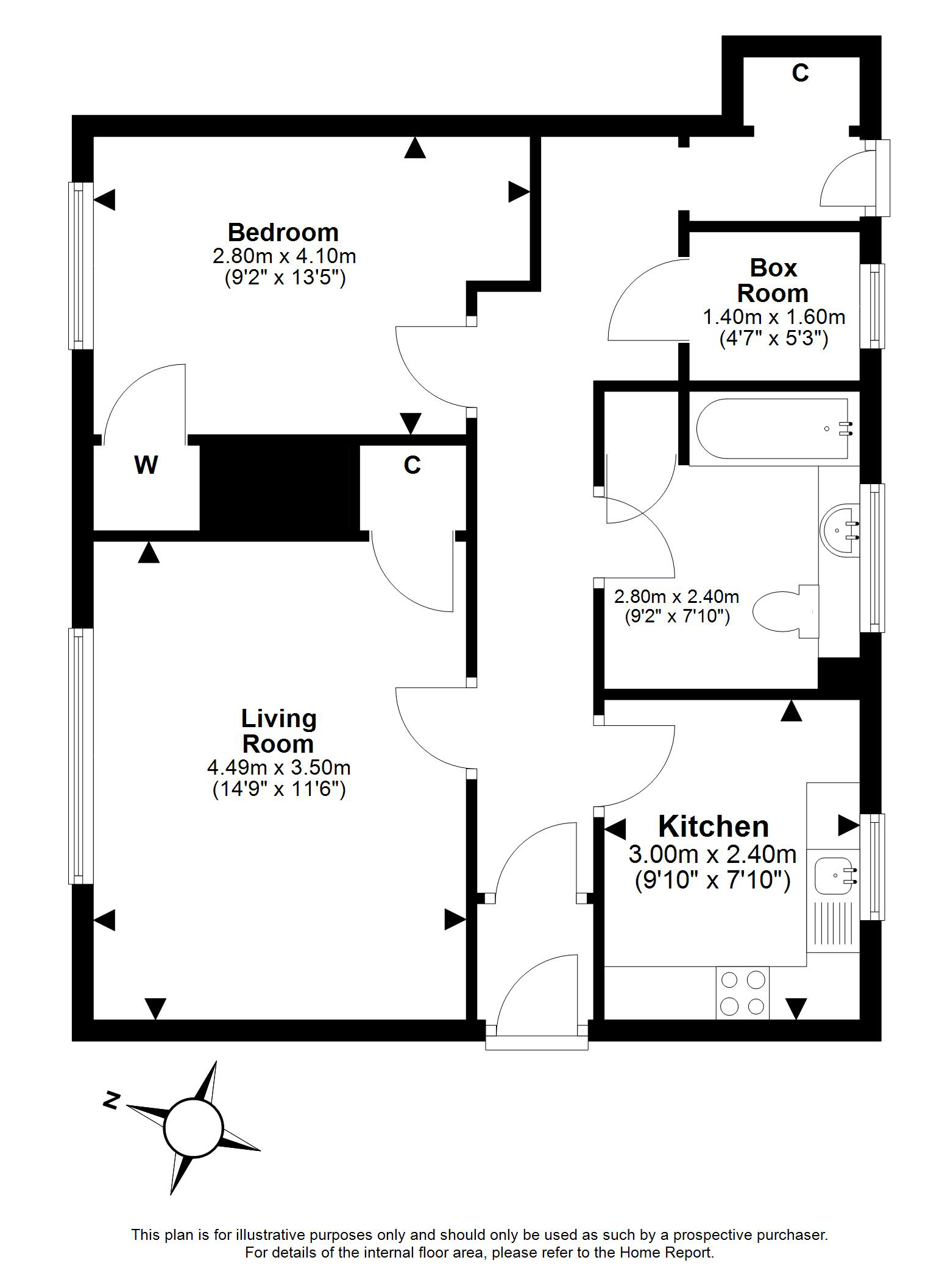 6, Lennox Road, HADDINGTON floorplan