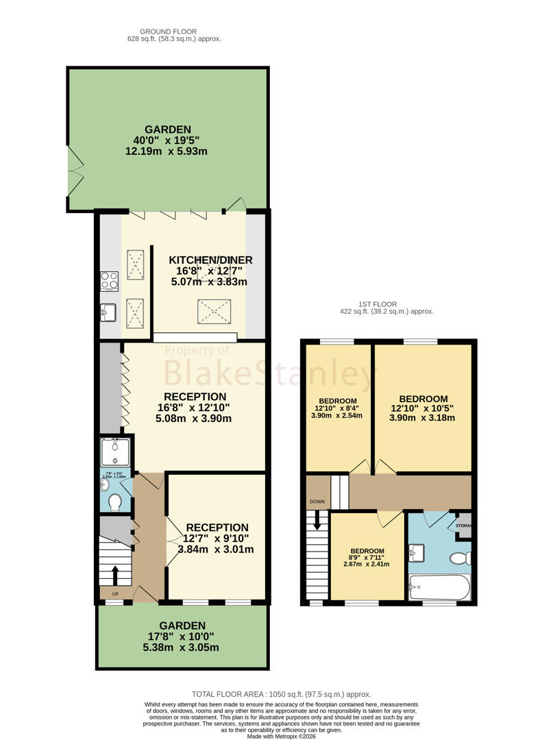 Blurton Road, London floorplan