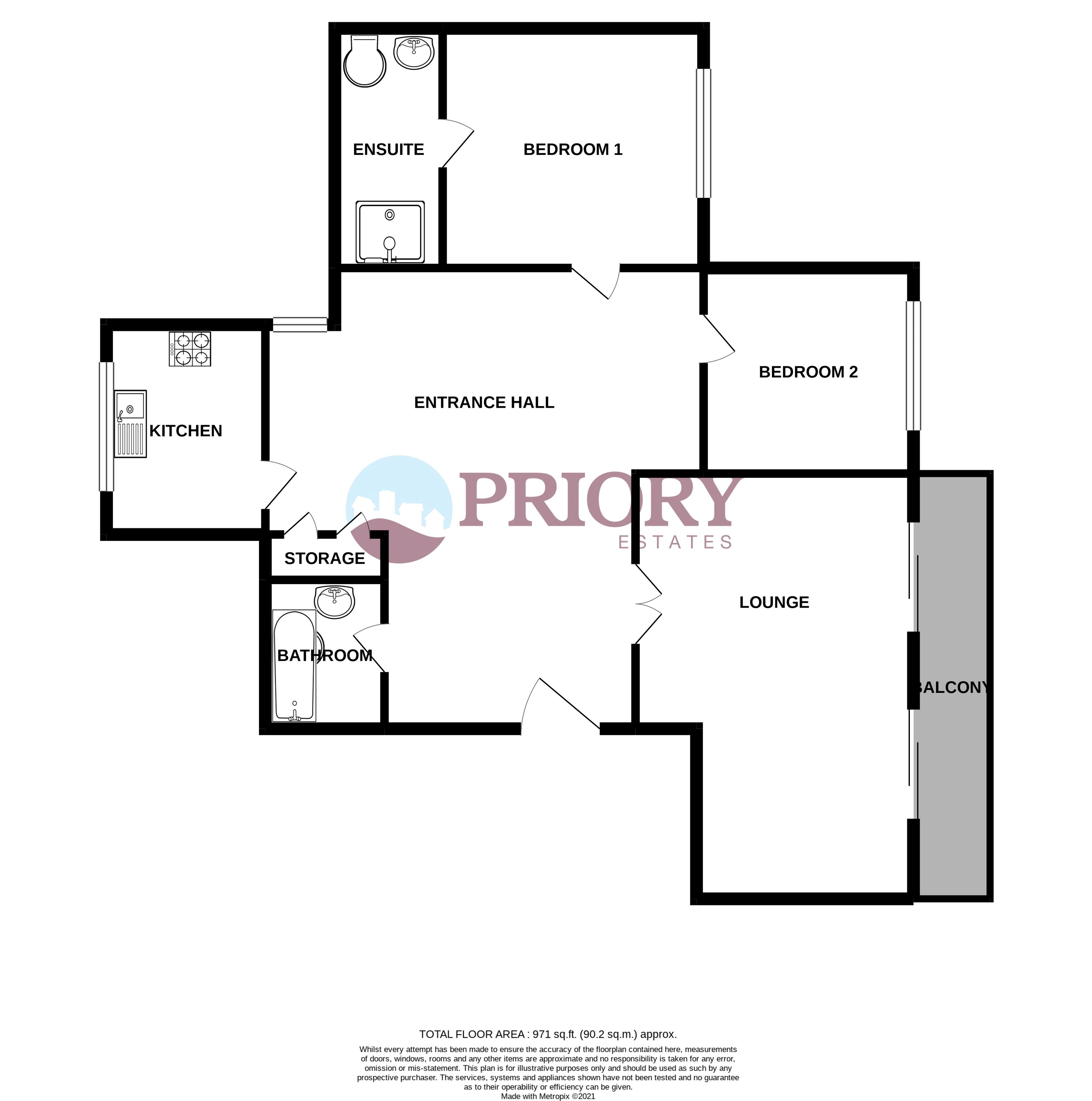 10, The Grand, Frinton On Sea floorplan
