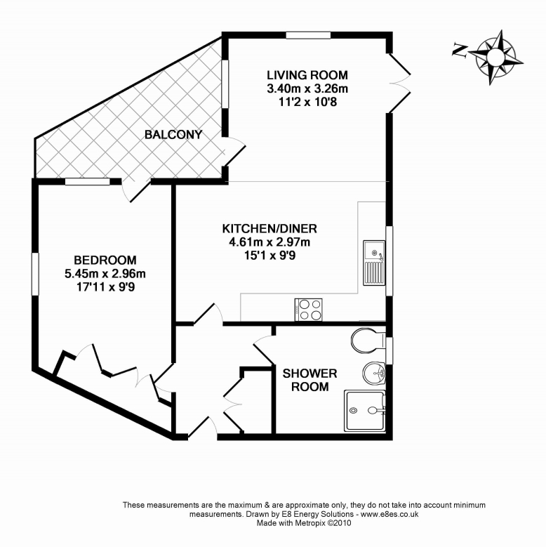 1 Bedrooms Flat to rent in Hernes Crescent, Oxford OX2