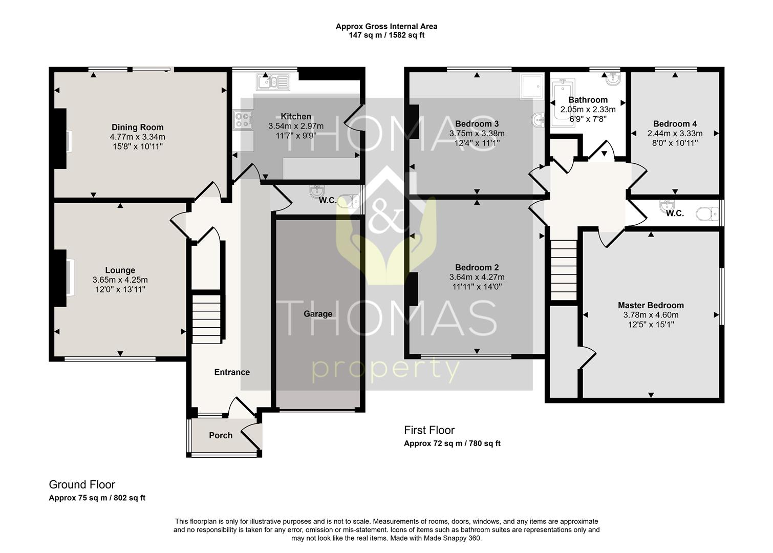 31, Sussex Gardens, Gloucester floorplan