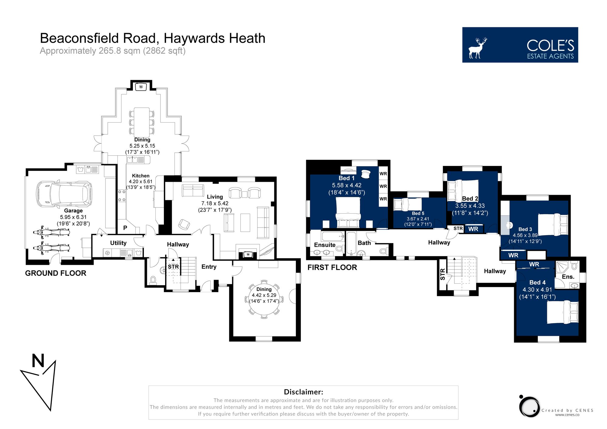 Bourne House Beaconsfield Road, Haywards Heath floorplan