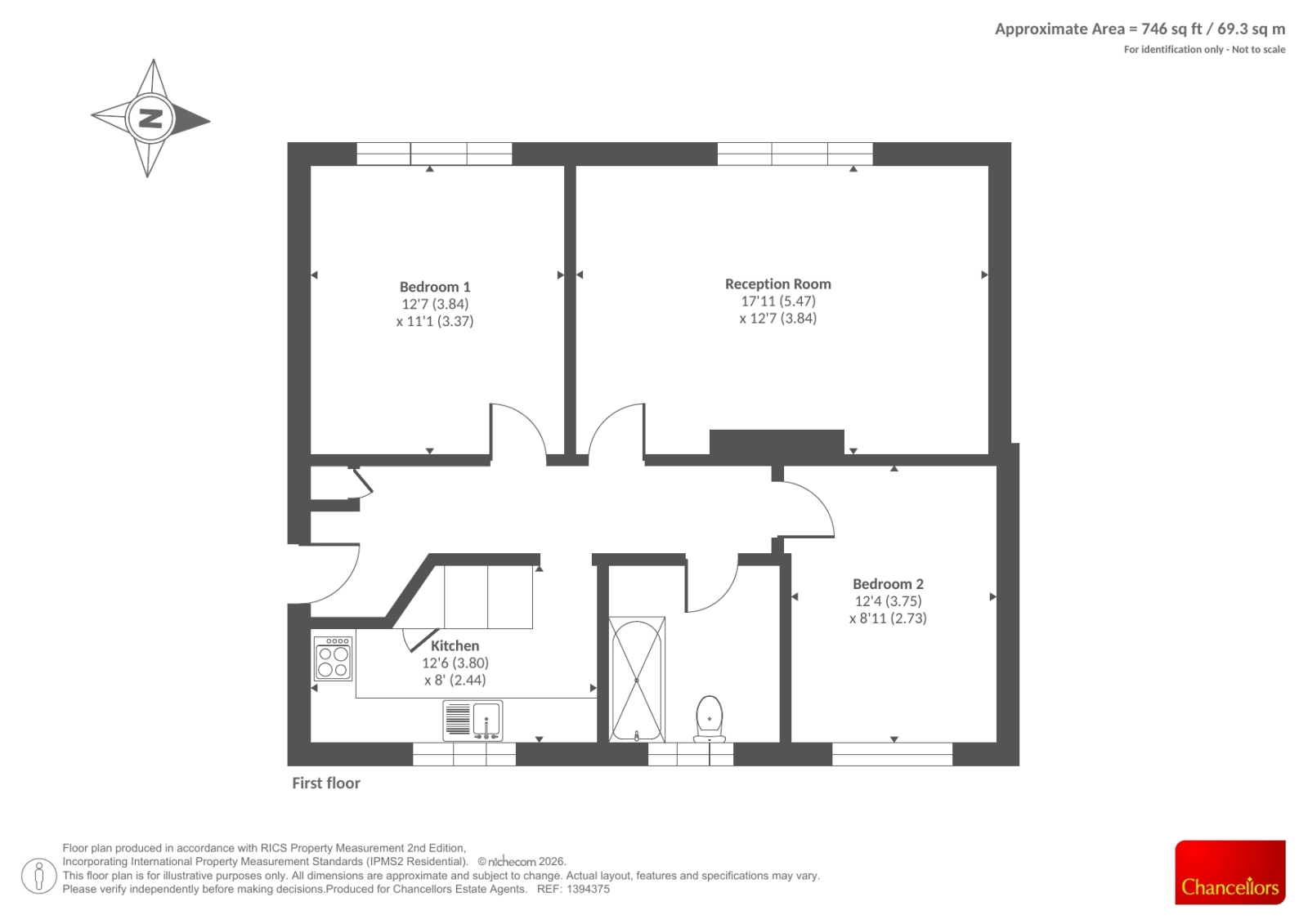 266, Lampton Road, Hounslow floorplan