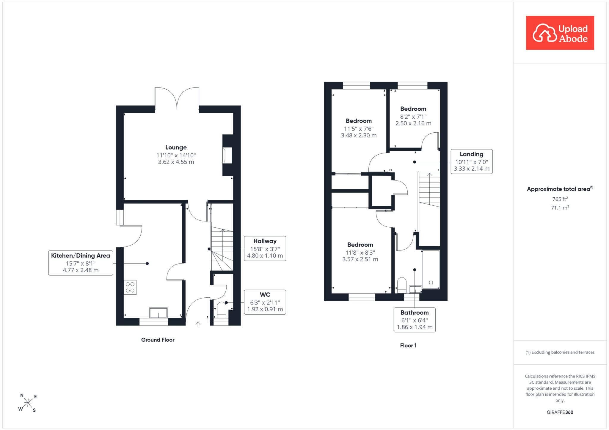 1, Stirling Street, Motherwell floorplan