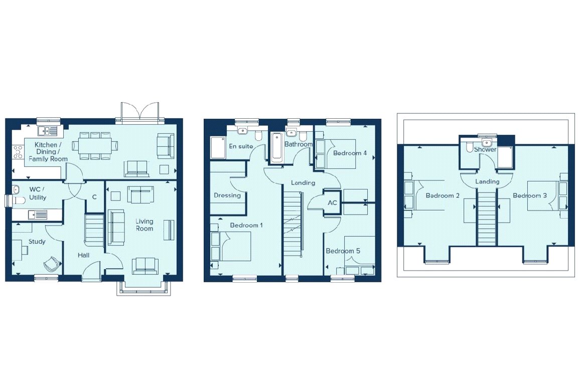 Windsor Gate, Berkshire floorplan