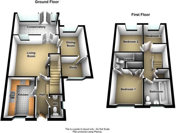 103, Darwin Crescent, Loughborough floorplan