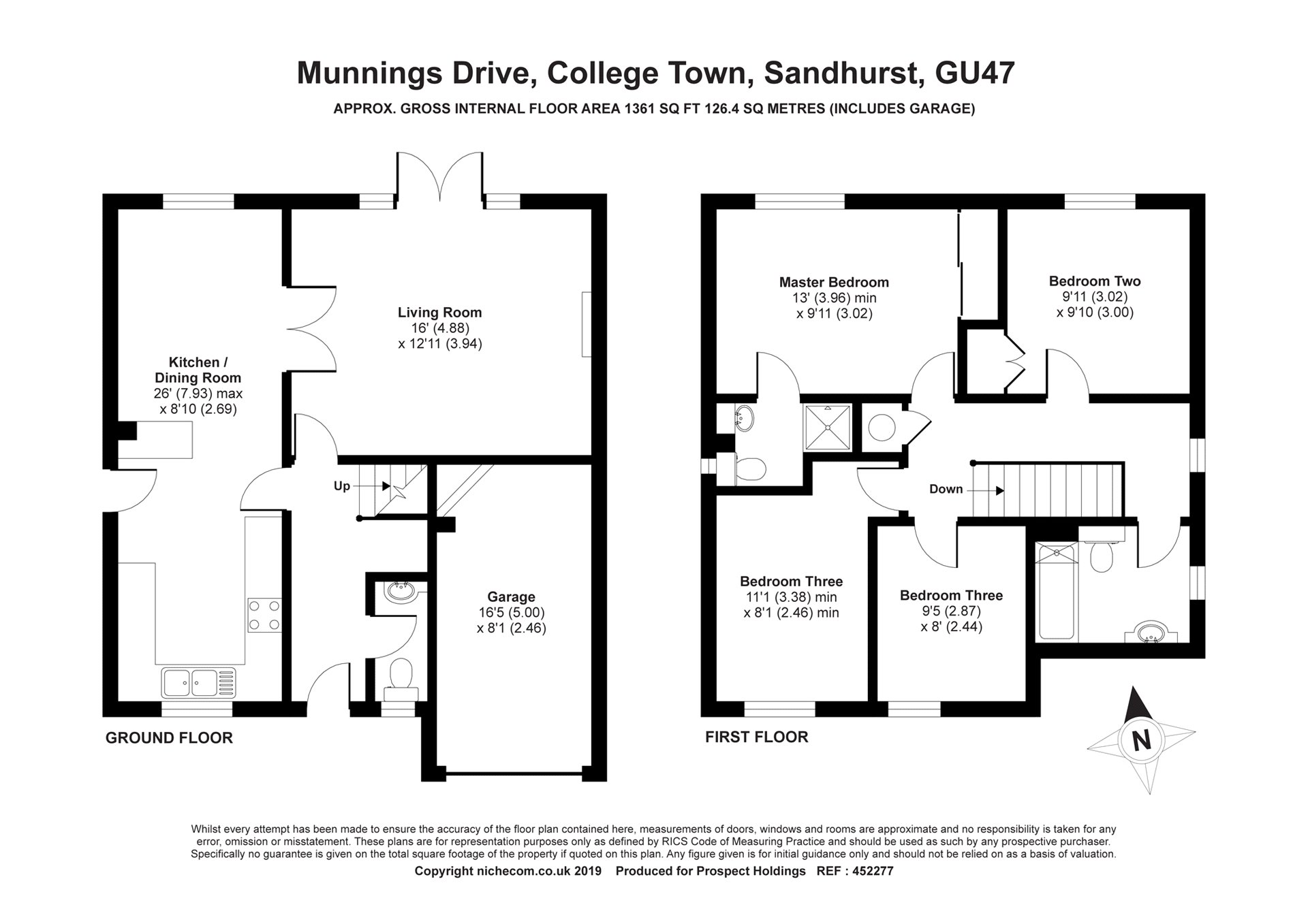 4 Bedrooms Detached house for sale in Munnings Drive, College Town, Sandhurst, Berkshire GU47