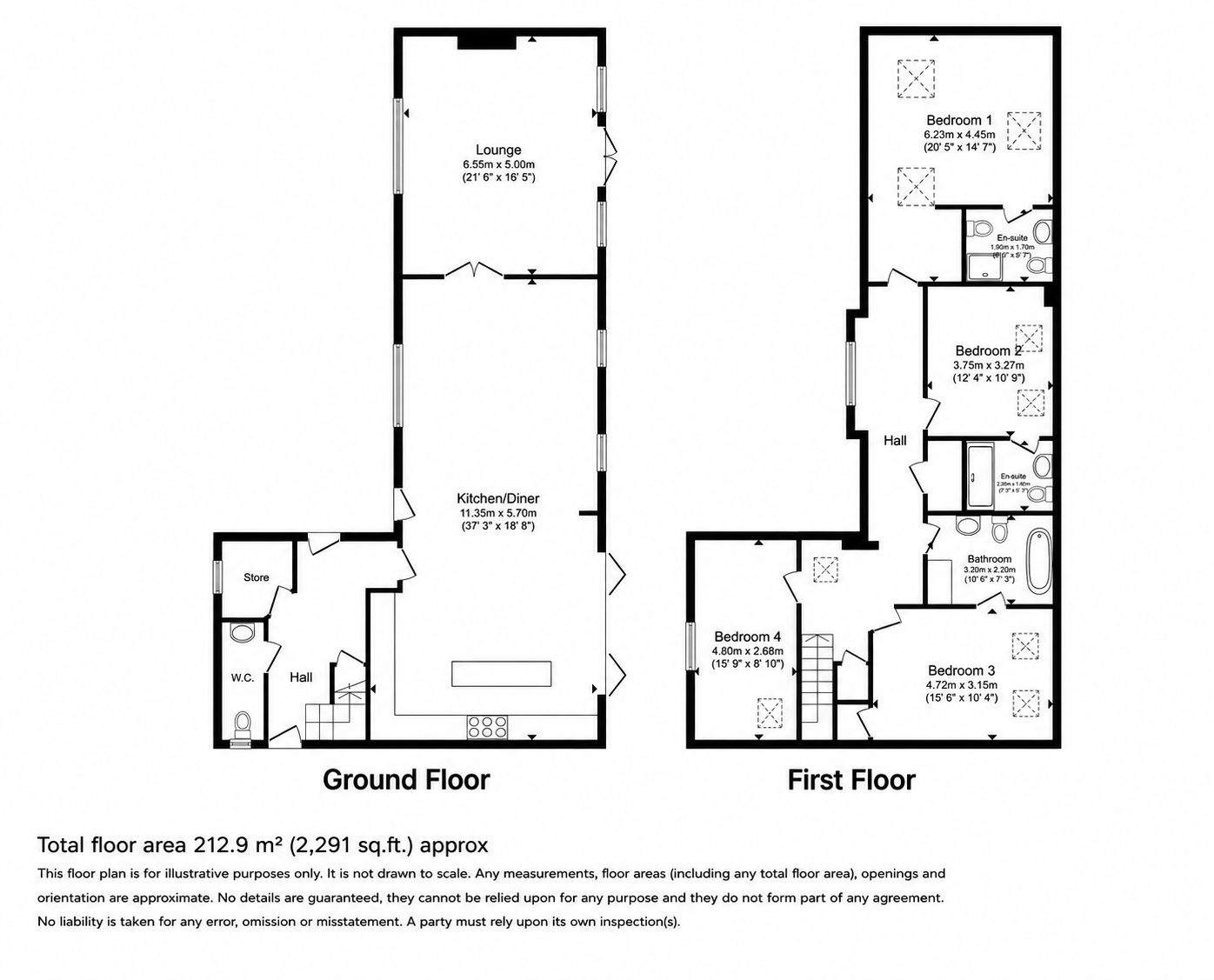 4 The Manor, 8 Wood Lane, Atherstone floorplan
