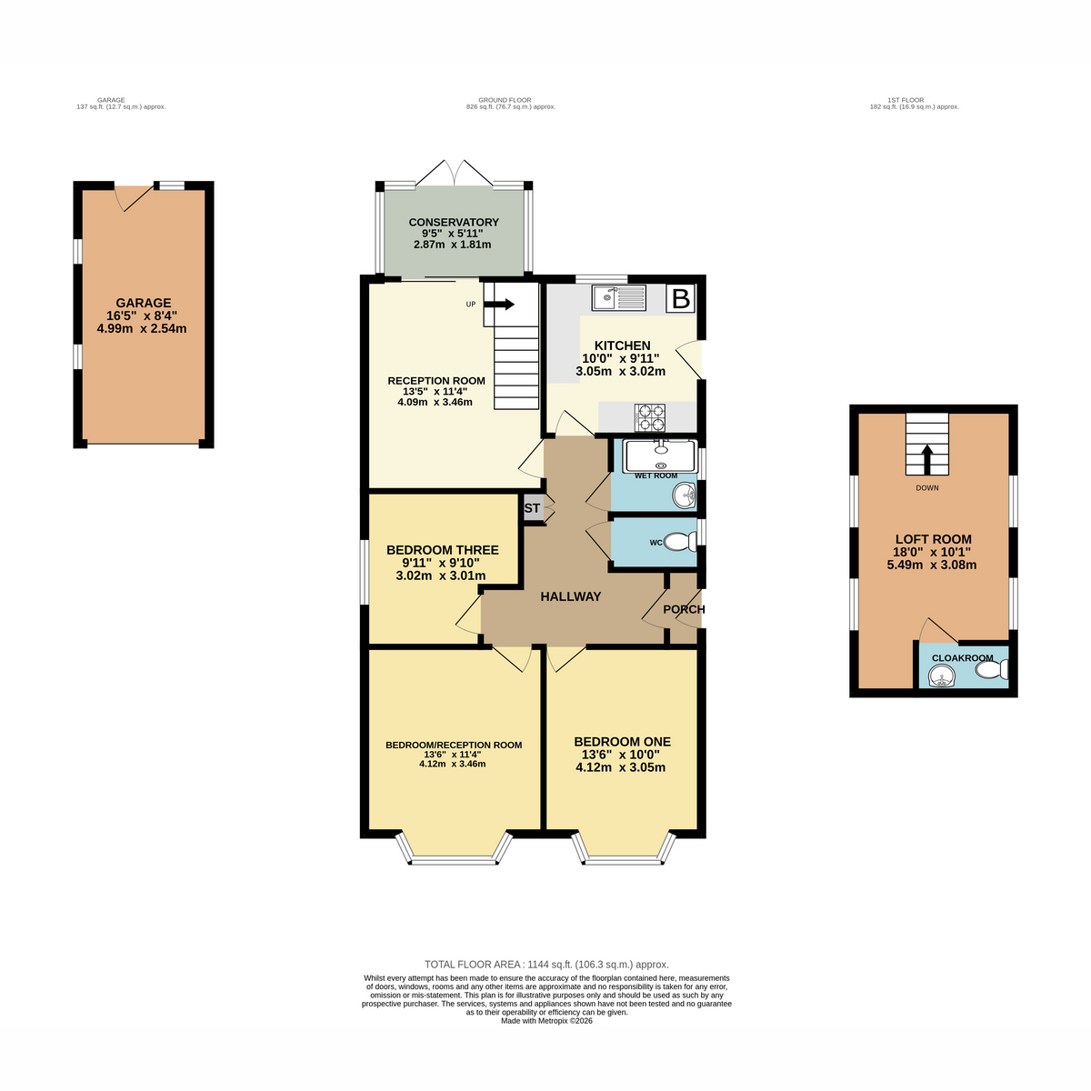 Brockley Road, Bournemouth floorplan