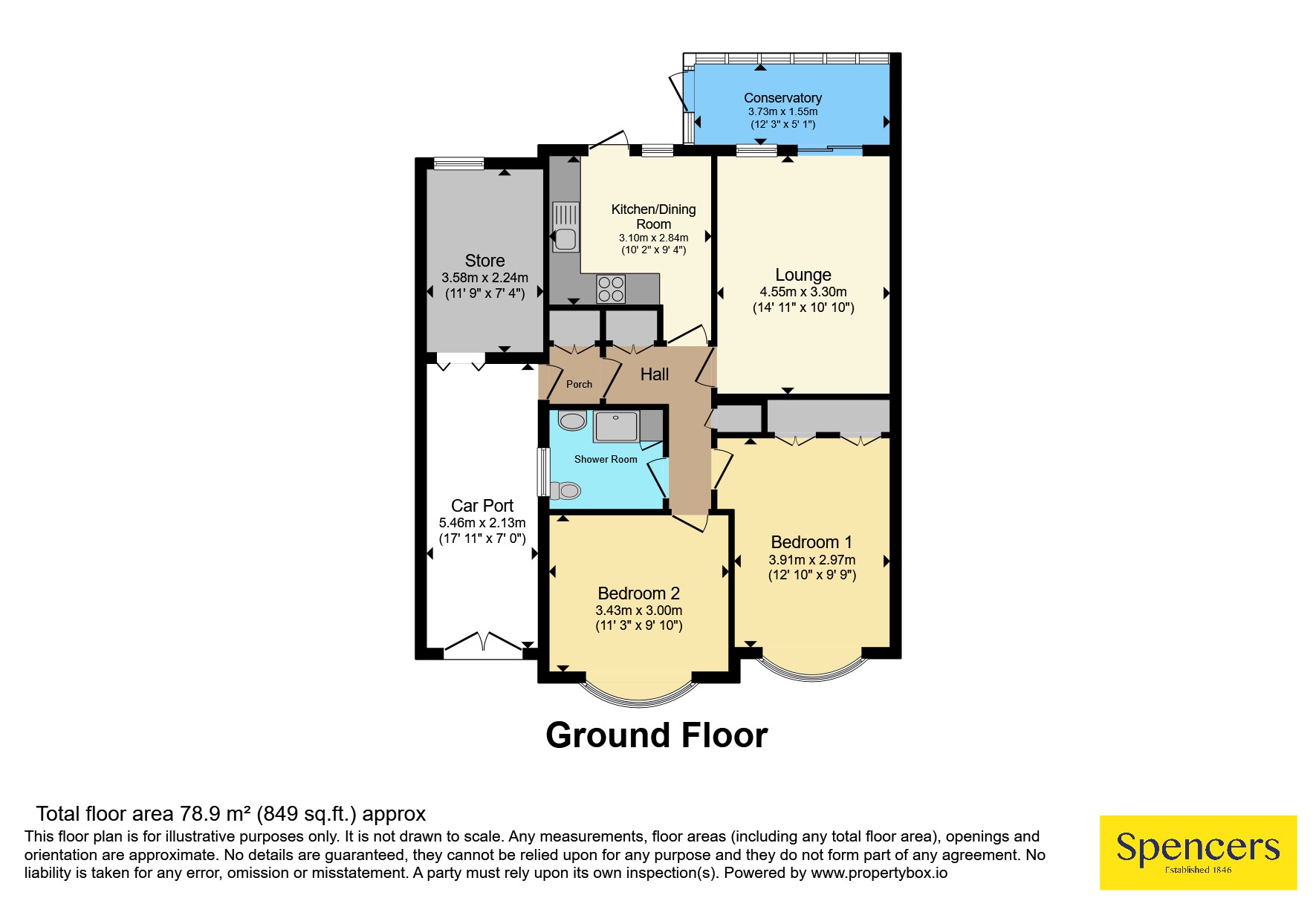 Buckfast Close, Wigston floorplan