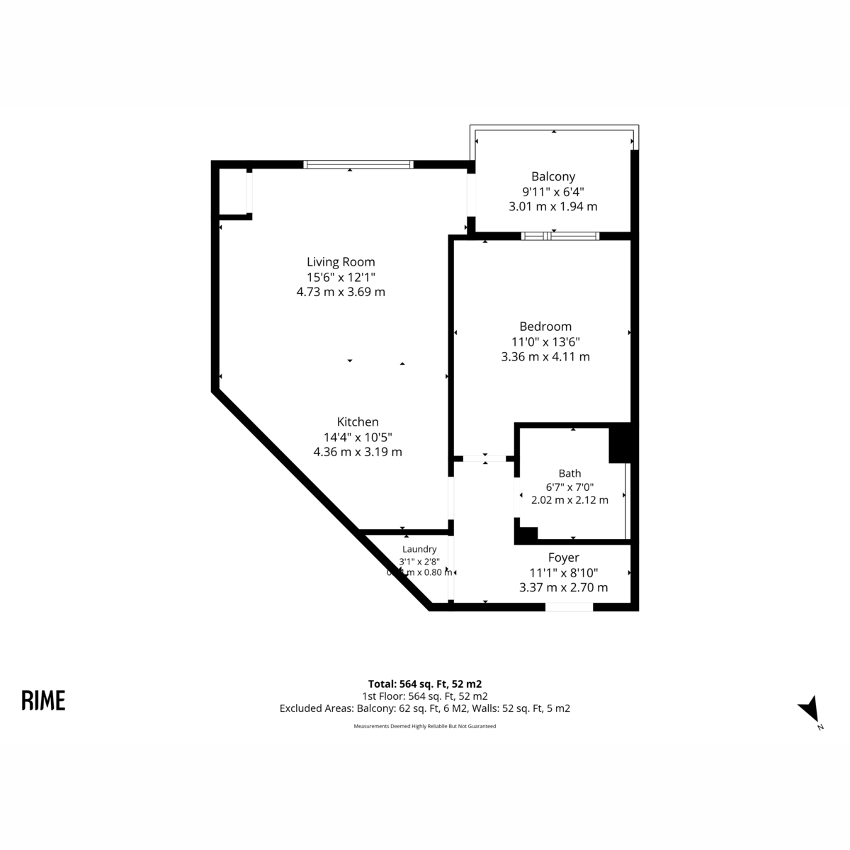 82, Academy Way, London floorplan