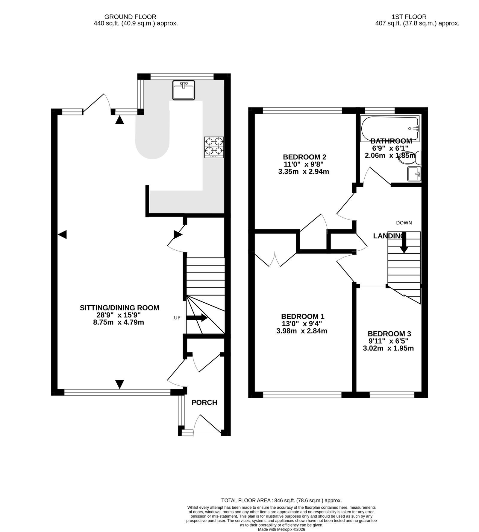 21, Place Farm Avenue, Orpington floorplan