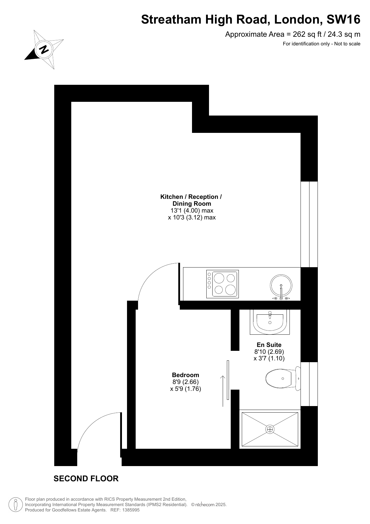 446b, Streatham High Road, London floorplan