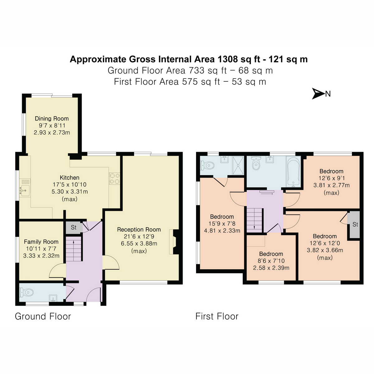 44, Mowbray Road, Didcot floorplan