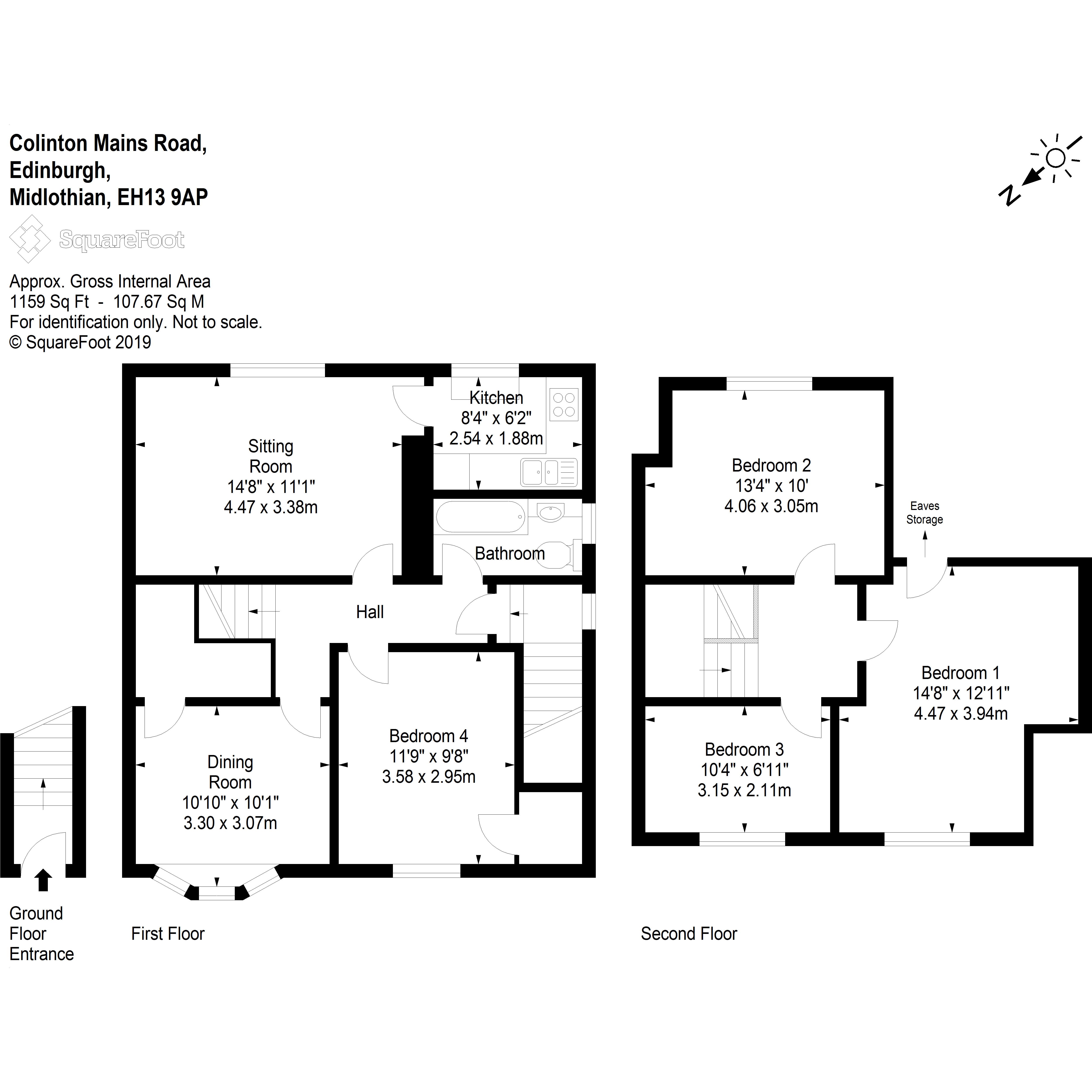 4 Bedrooms Maisonette for sale in 45 Colinton Mains Road, Edinburgh EH13