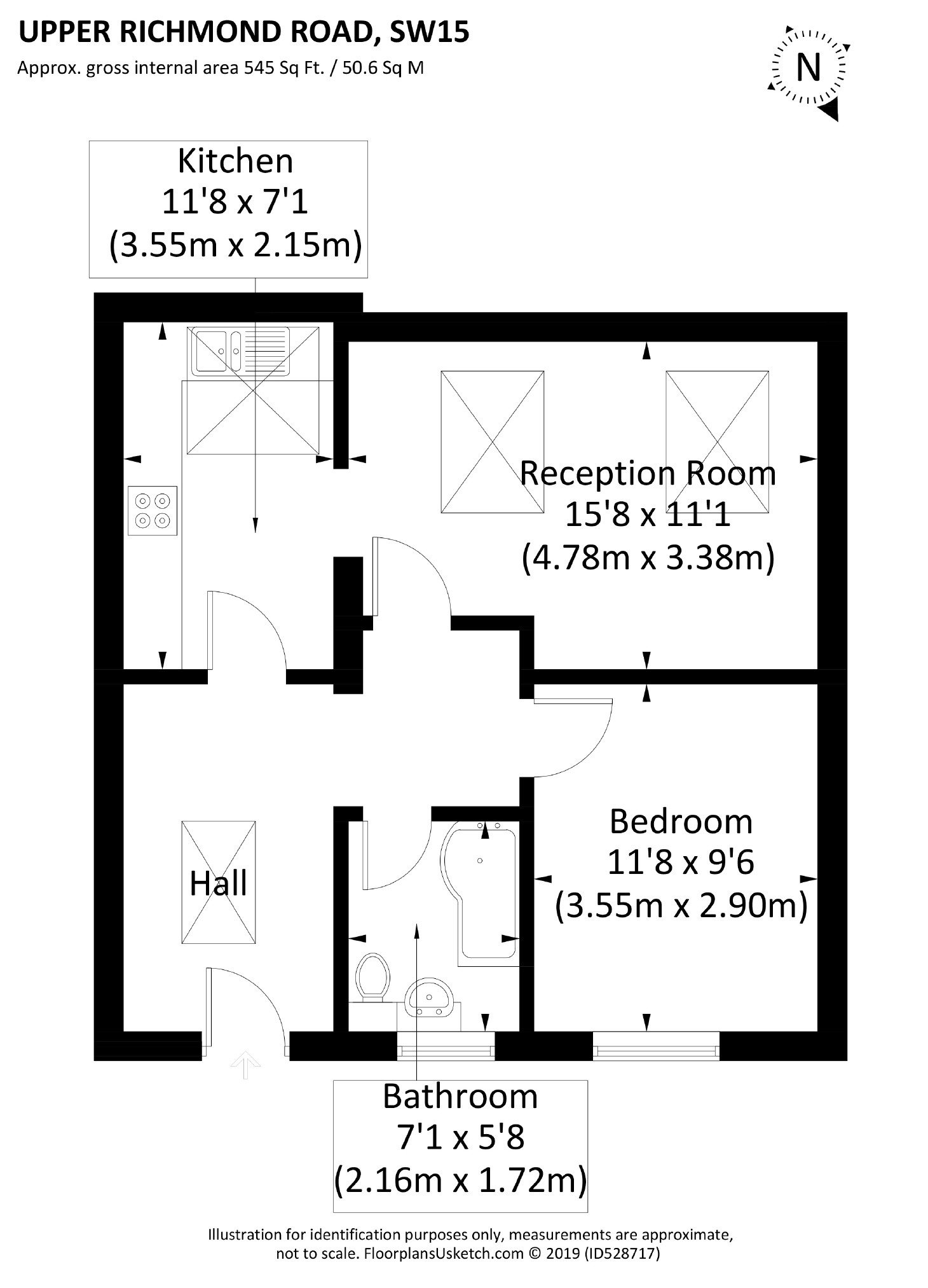 1 Bedrooms Flat to rent in Upper Richmond Road, Putney SW15