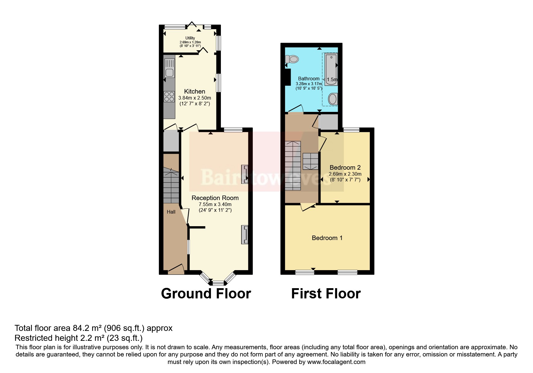 Kingsdown Road, Leytonstone, London E11, 2 bedroom terraced house for