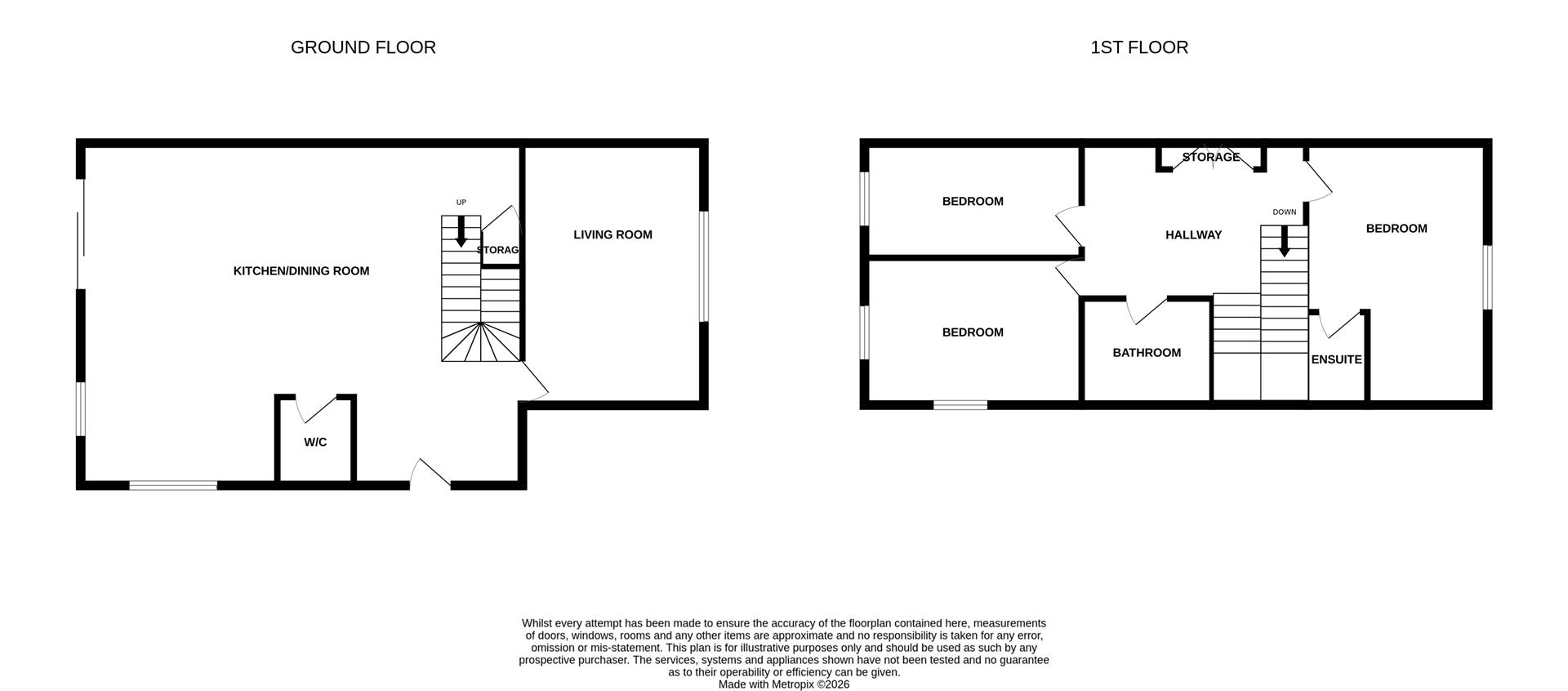 1 Lunsford Cross Cottages, Ninfield Road, Bexhill-On-Sea floorplan