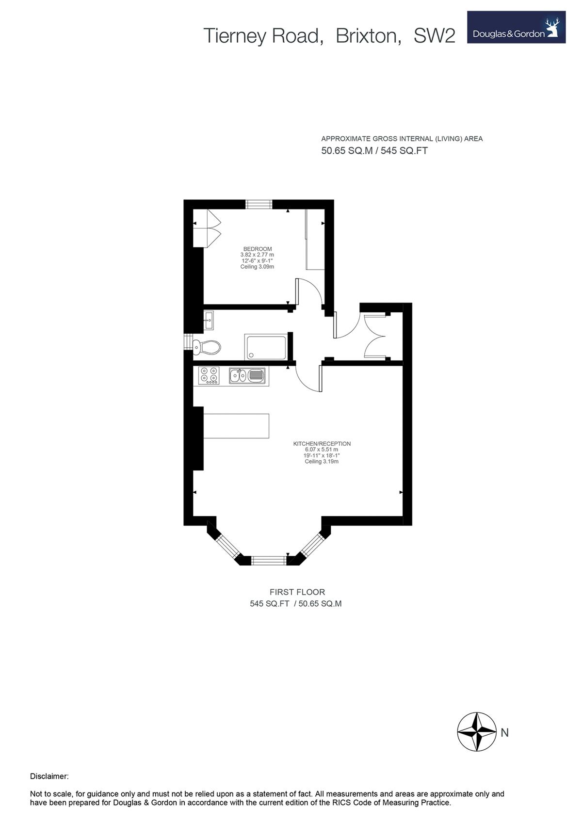 1 Bedrooms Flat to rent in Tierney Road, London SW2