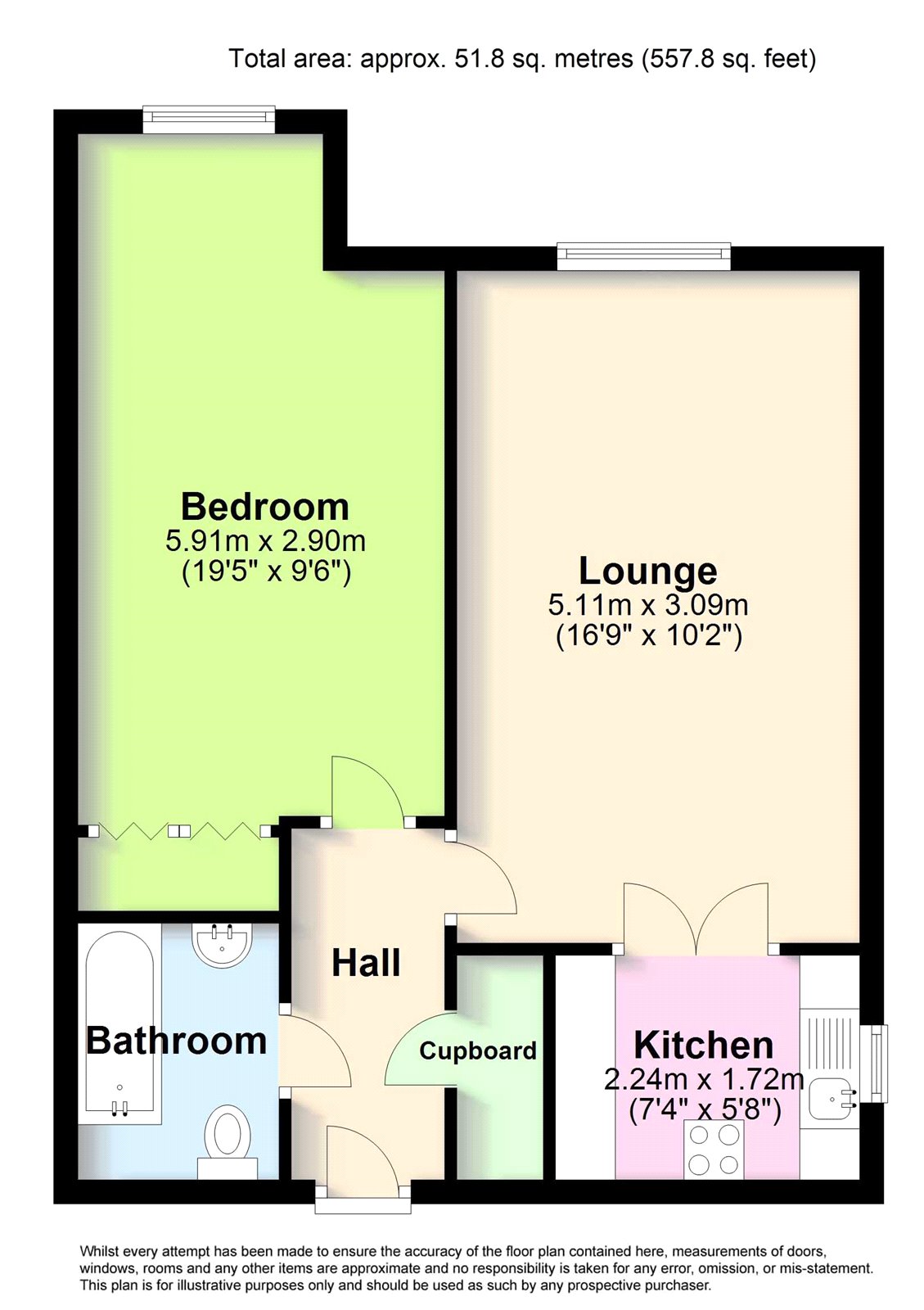 Highfield Court, 75 Penfold Road, Worthing, West Sussex, BN14 floorplan