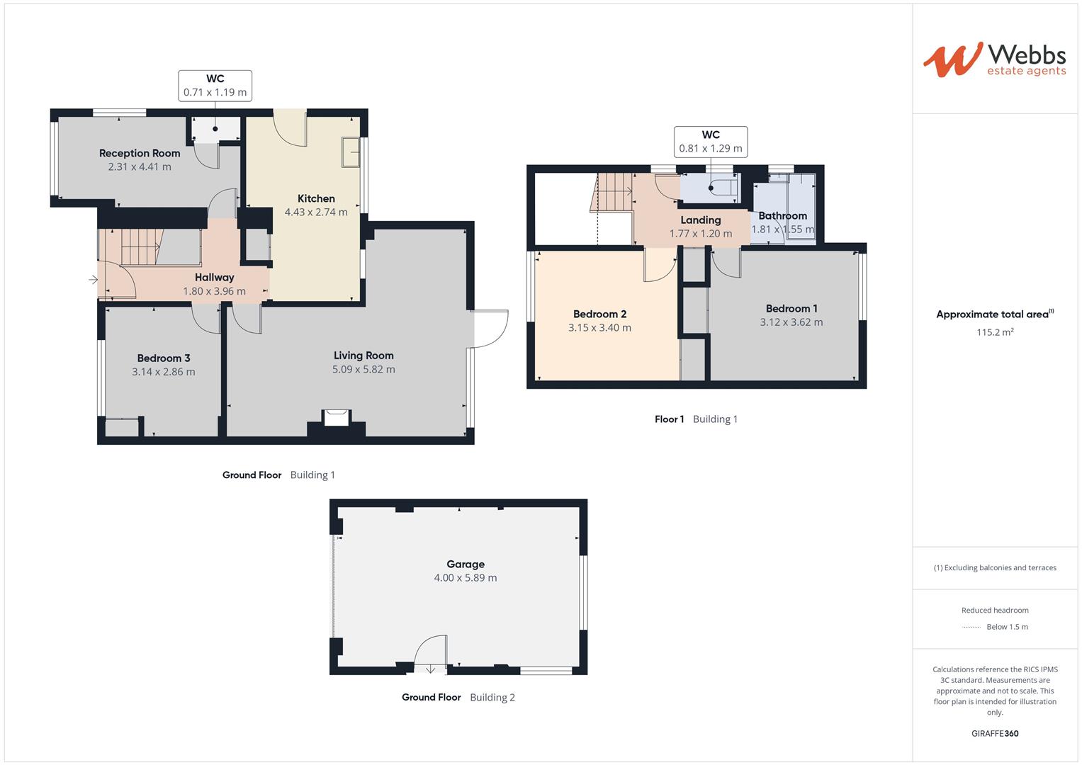 14, The Willows, Rugeley floorplan