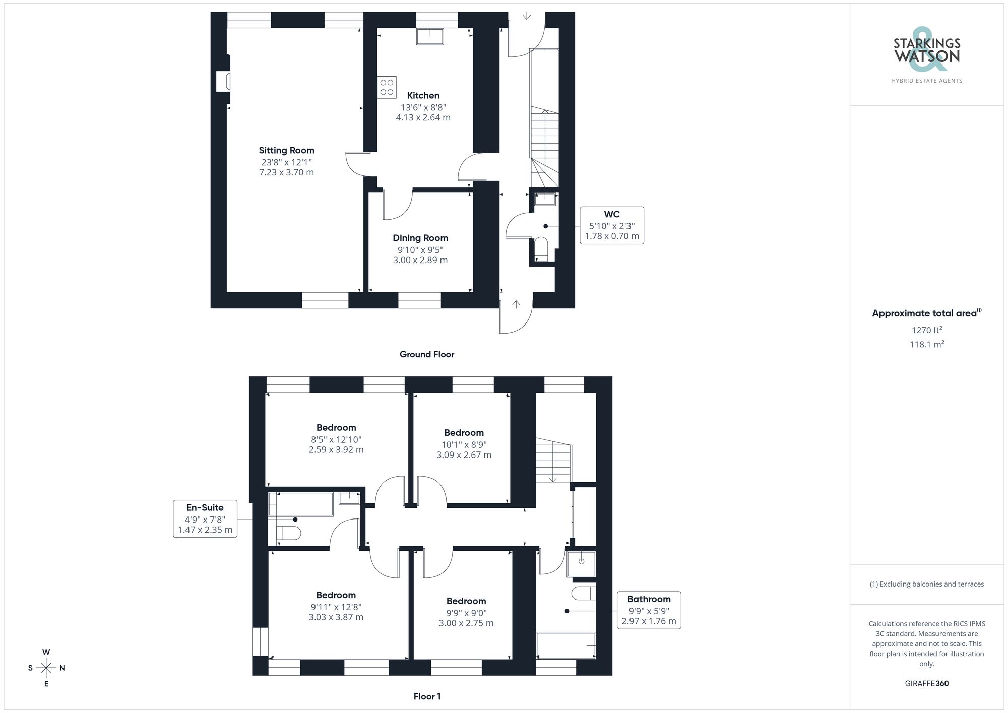 42 The Great Court Royal Naval Hospital, Great Yarmouth floorplan