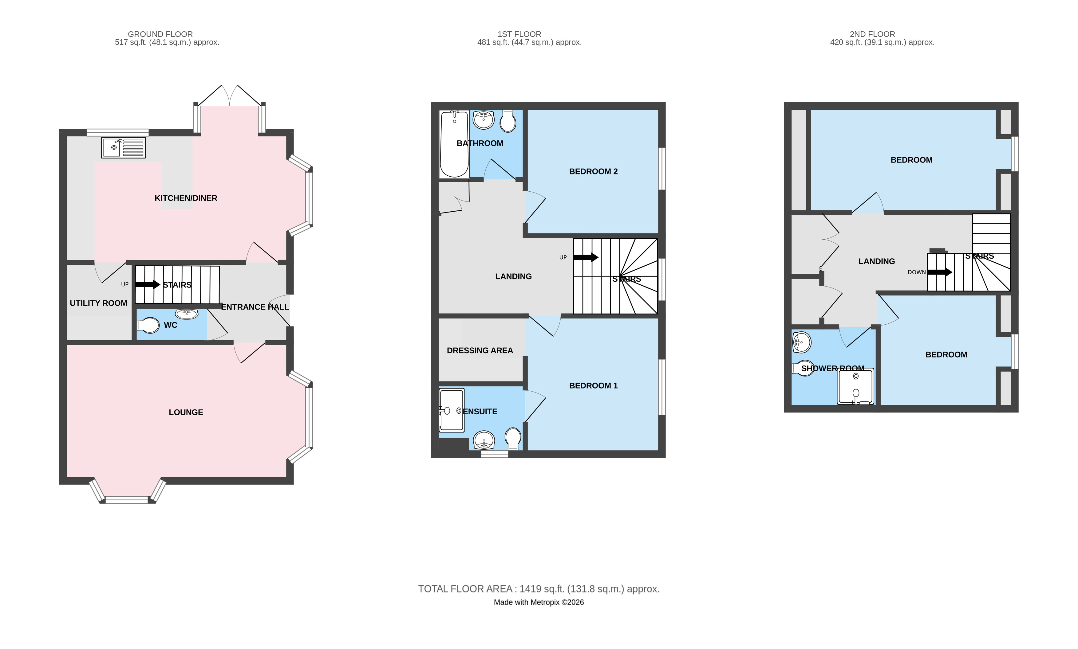 8, Juniper Way, Shropshire floorplan
