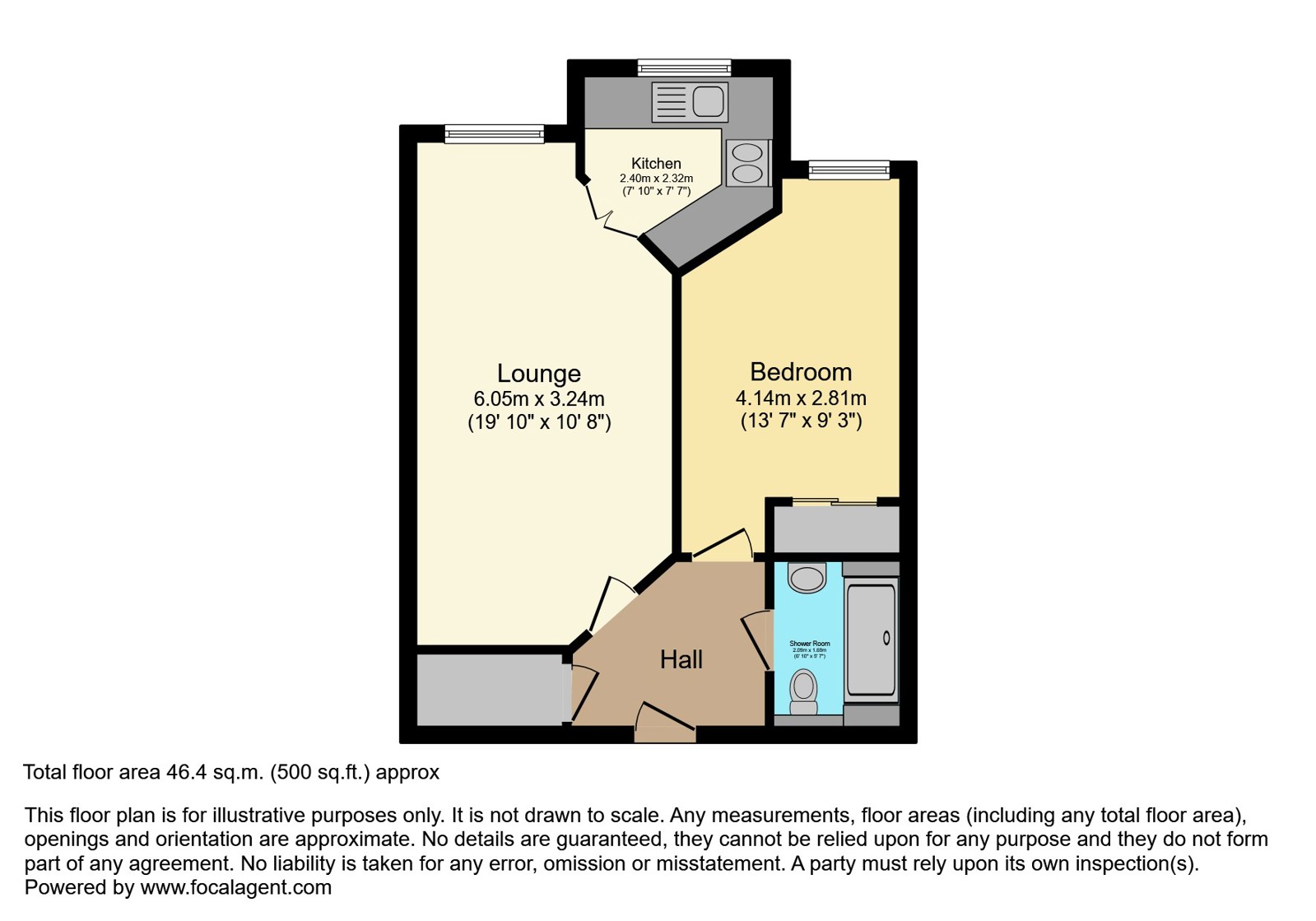 Palm Court (Westgate On Sea), Westgate-on-Sea floorplan