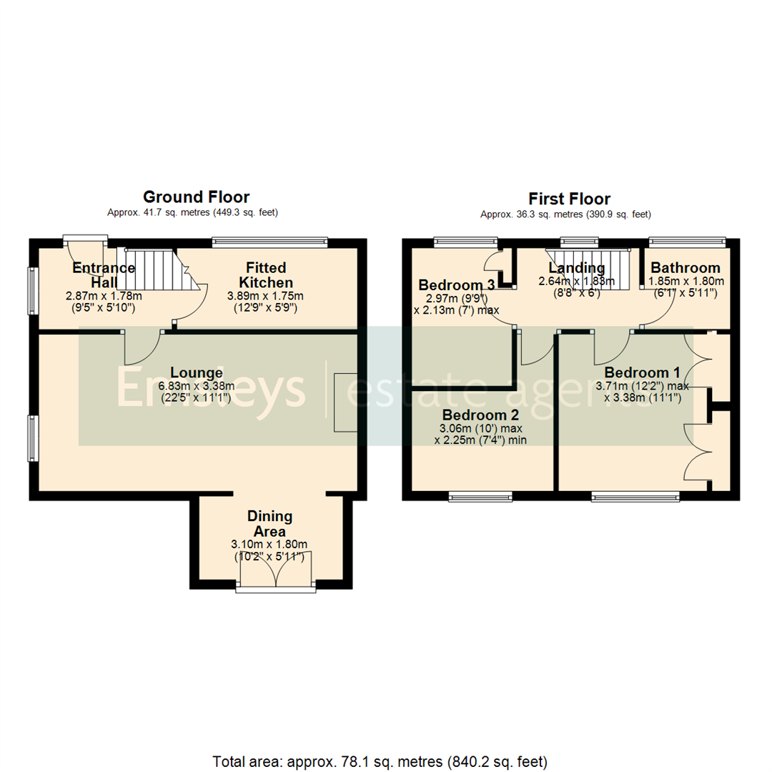 7, Queensway, Leeds floorplan