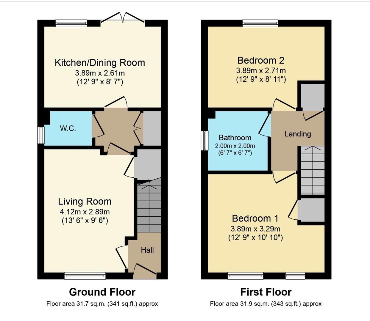 8, Elm Place, Stratford-Upon-Avon floorplan