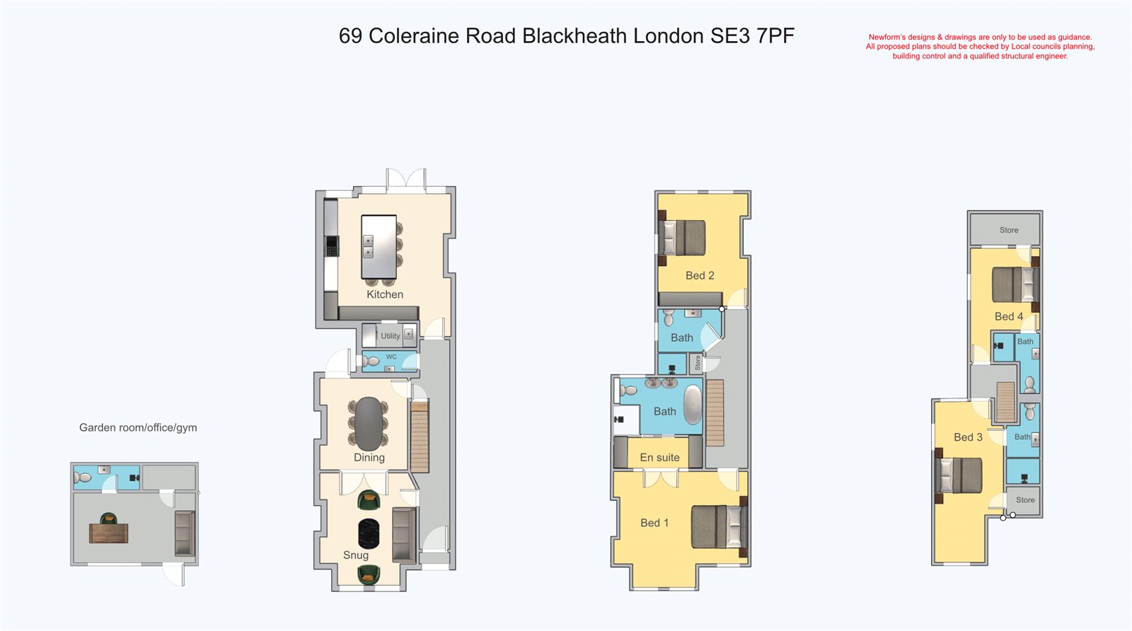 69, Coleraine Road, London floorplan