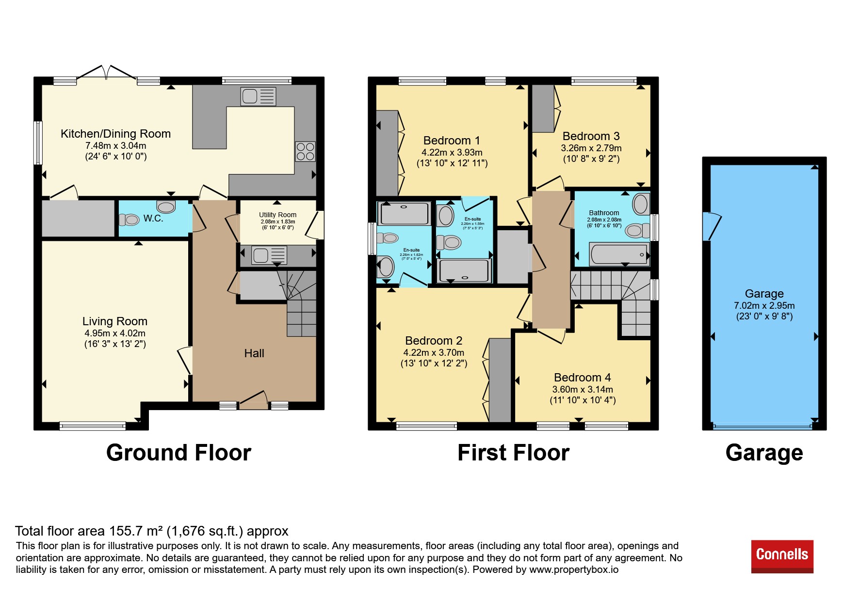 3, Woodland View, Lewes floorplan