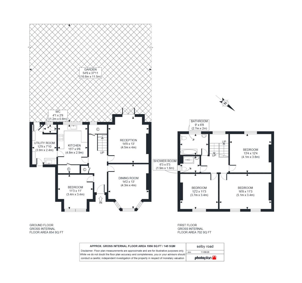 42, Selby Road, London floorplan